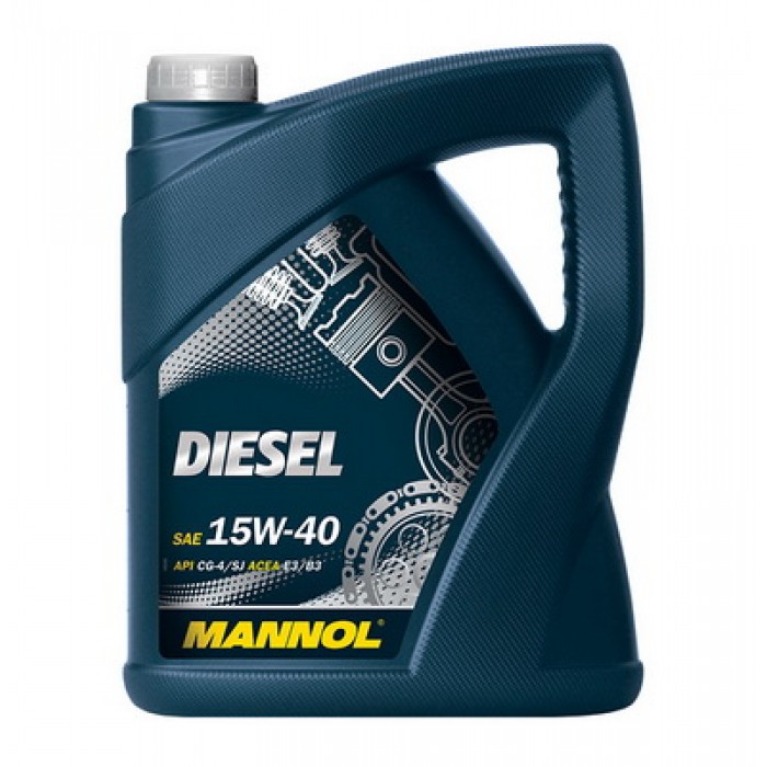 MANNOL DIESEL 15W40 - 5 ЛИТРА